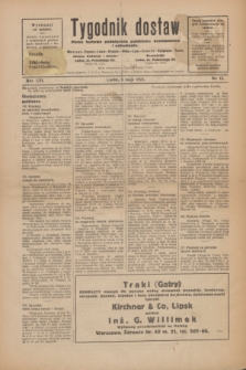 Tygodnik dostaw : pismo fachowe poświęcone polskiemu dostawnictwu i odbudowie. R.16, nr 15 (8 maja 1924)