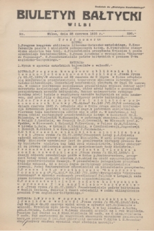 Biuletyn Bałtycki Wilbi : dodatek do „Biuletynu Kowieńskiego”. 1935, nr 296 (28 czerwca)