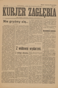 Kurjer Zagłębia. R.10, nr 140 (23 czerwca 1915)
