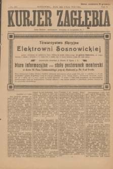 Kurjer Zagłębia. R.10, nr 151 (7 lipca 1915)