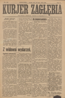 Kurjer Zagłębia. R.10, nr 162 (20 lipca 1915)