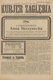 Kurjer Zagłębia. R.10, nr 170 (29 lipca 1915)