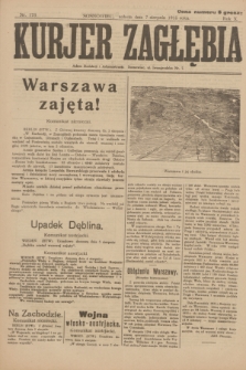 Kurjer Zagłębia. R.10, nr 178 (7 sierpnia 1915)