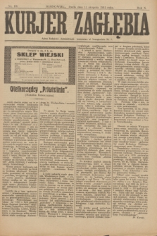 Kurjer Zagłębia. R.10, nr 181 (11 sierpnia 1915)