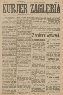 Kurjer Zagłębia. R.10, nr 186 (17 sierpnia 1915)