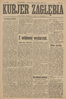 Kurjer Zagłębia. R.10, nr 192 (24 sierpnia 1915)