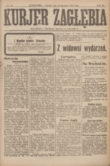 Kurjer Zagłębia. R.11, nr 13 (18 stycznia 1916)