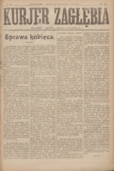Kurjer Zagłębia. R.11, nr 14 (19 stycznia 1916)
