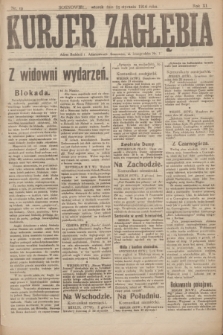 Kurjer Zagłębia. R.11, nr 19 (25 stycznia 1916)