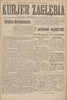 Kurjer Zagłębia. R.11, nr 23 (29 stycznia 1916)
