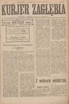 Kurjer Zagłębia. R.11, nr 38 (17 lutego 1916)
