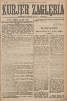 Kurjer Zagłębia. R.11, nr 40 (19 lutego 1916)