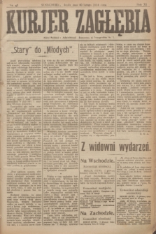 Kurjer Zagłębia. R.11, nr 43 (23 lutego 1916)