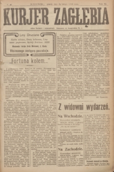 Kurjer Zagłębia. R.11, nr 45 (25 lutego 1916)