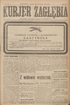 Kurjer Zagłębia. R.11, nr 48 (29 lutego 1916)