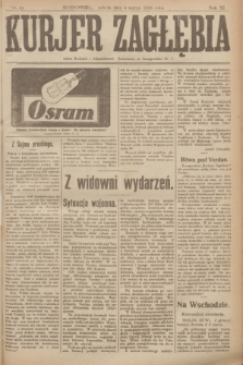 Kurjer Zagłębia. R.11, nr 52 (4 marca 1916)