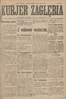 Kurjer Zagłębia. R.11, nr 77 (24 kwietnia 1916)