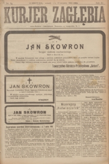Kurjer Zagłębia. R.11, nr 83 (11 kwietnia 1916)