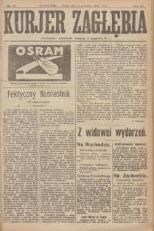 Kurjer Zagłębia. R.11, nr 84 (12 kwietnia 1916)