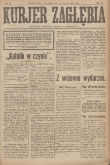 Kurjer Zagłębia. R.11, nr 85 (13 kwietnia 1916)