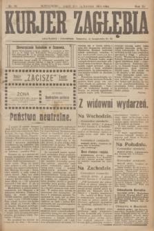 Kurjer Zagłębia. R.11, nr 86 (14 kwietnia 1916)