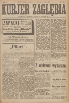 Kurjer Zagłębia. R.11, nr 88 (16 kwietnia 1916)