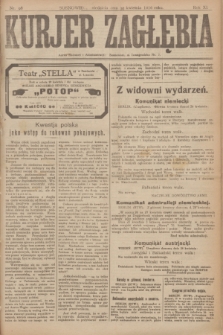 Kurjer Zagłębia. R.11, nr 98 (30 kwietnia 1916)