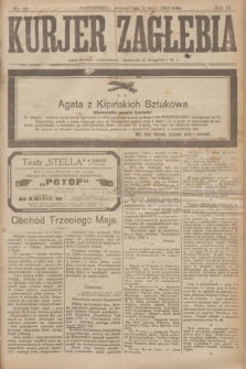Kurjer Zagłębia. R.11, nr 99 (2 maja 1916)