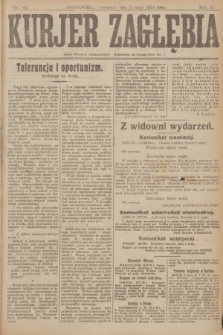 Kurjer Zagłębia. R.11, nr 105 (11 maja 1916)