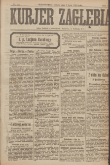 Kurjer Zagłębia. R.11, nr 145 (1 lipca 1916)