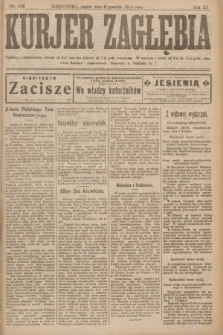Kurjer Zagłębia. R.11, nr 278 (8 grudnia 1916)