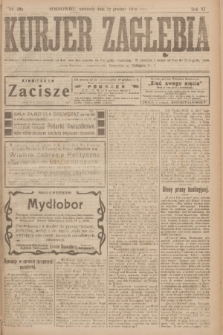 Kurjer Zagłębia. R.11, nr 285 (17 grudnia 1916)