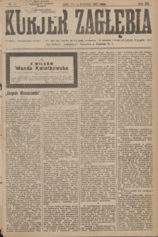 Kurjer Zagłębia. R.12, nr 77 (4 kwietnia 1917)