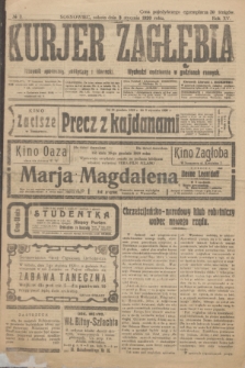 Kurjer Zagłębia : dziennik społeczny, polityczny i literacki. R.15, № 3 (3 stycznia 1920)