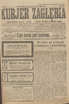 Kurjer Zagłębia : dziennik społeczny, polityczny i literacki. R.15, № 13 (14 stycznia 1920)
