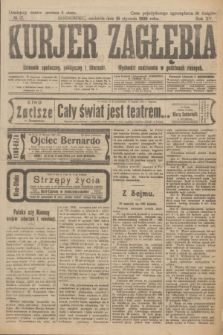 Kurjer Zagłębia : dziennik społeczny, polityczny i literacki. R.15, № 17 (18 stycznia 1920)