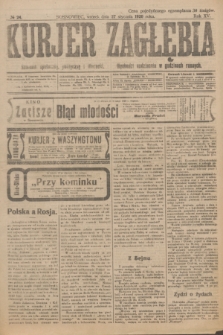 Kurjer Zagłębia : dziennik społeczny, polityczny i literacki. R.15, № 24 (27 stycznia 1920)