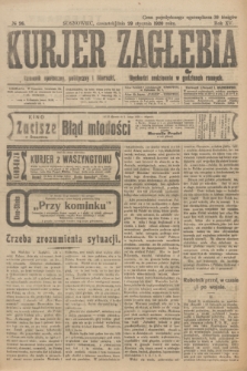 Kurjer Zagłębia : dziennik społeczny, polityczny i literacki. R.15, № 26 (29 stycznia 1920)