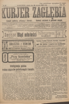 Kurjer Zagłębia : dziennik społeczny, polityczny i literacki. R.15, № 27 (30 stycznia 1920)