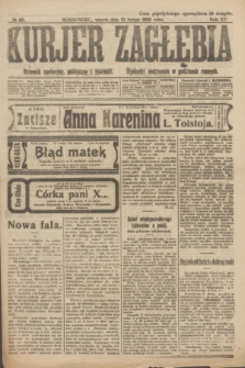 Kurjer Zagłębia : dziennik społeczny, polityczny i literacki. R.15, № 35 (10 lutego 1920)