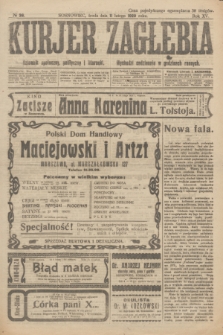Kurjer Zagłębia : dziennik społeczny, polityczny i literacki. R.15, № 36 (11 lutego 1920)