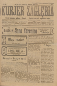 Kurjer Zagłębia : dziennik społeczny, polityczny i literacki. R.15, № 38 (13 lutego 1920)