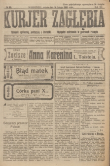 Kurjer Zagłębia : dziennik społeczny, polityczny i literacki. R.15, № 39 (14 lutego 1920)