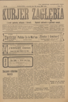 Kurjer Zagłębia : dziennik społeczny, polityczny i literacki. R.15, № 49 (26 lutego 1920)