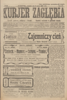 Kurjer Zagłębia : dziennik społeczny, polityczny i literacki. R.15, № 61 (11 marca 1920)