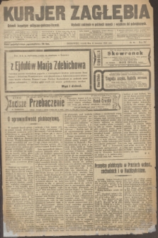 Kurjer Zagłębia : dziennik bezpartyjny polityczno-społeczno-literacki. R.15, nr 86 (13 kwietnia 1920)