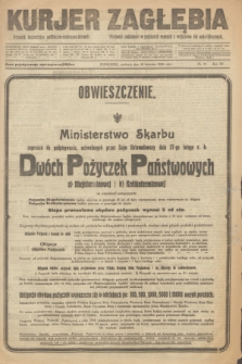 Kurjer Zagłębia : dziennik bezpartyjny polityczno-społeczno-literacki. R.15, nr 97 (25 kwietnia 1920)