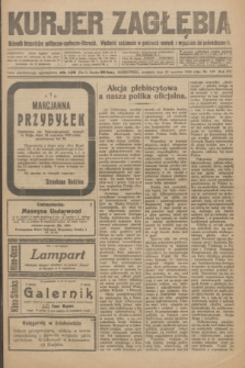Kurjer Zagłębia : dziennik bezpartyjny polityczno-społeczno-literacki. R.15, nr 139 (20 czerwca 1920)
