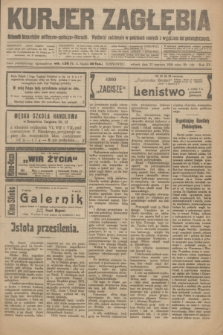 Kurjer Zagłębia : dziennik bezpartyjny polityczno-społeczno-literacki. R.15, nr 140 (22 czerwca 1920)