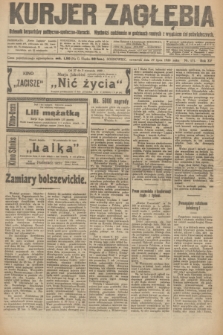 Kurjer Zagłębia : dziennik bezpartyjny polityczno-społeczno-literacki. R.15, nr 171 (29 lipca 1920)